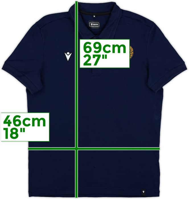 2023-24 Udinese Macron Polo Shirt - 8/10 - (M)