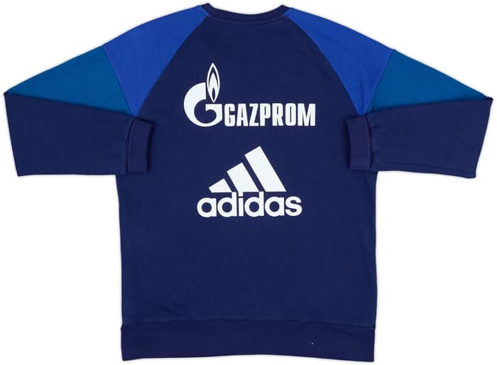 2016-17 Schalke Player Issue adidas Sweat Top - 5/10 - (L)