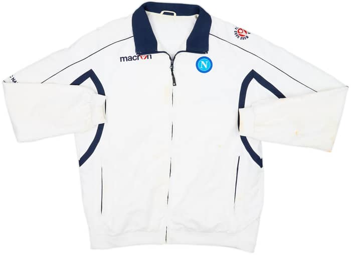 2009-10 Napoli Macron Track Jacket - 5/10 - (XL)