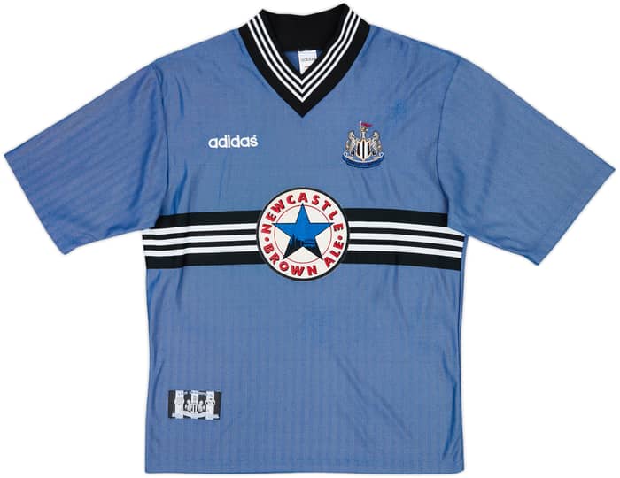 1996-97 Newcastle Away Shirt Shearer #9 - 9/10 - (L)