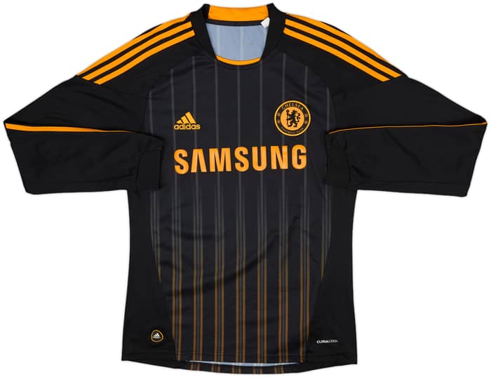 2010-11 Chelsea Away L/S Shirt Drogba #11 - 8/10 - (S)