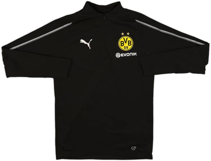 2018-19 Dortmund Puma 1/4 Zip Training Top - 8/10 - (L)