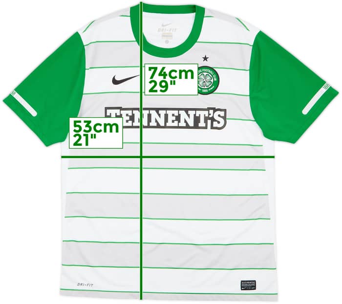 2011-12 Celtic Away Shirt - 7/10 - (L)