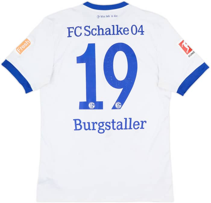 2017-18 Schalke Away Shirt Burgstaller #19 - 6/10 - (M)