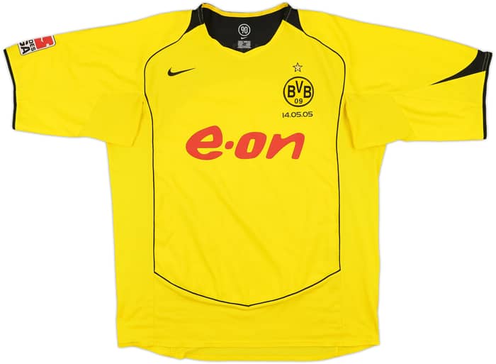 2004-05 Borussia Dortmund Home Shirt Derbysieger #05 - 6/10 - (XL)