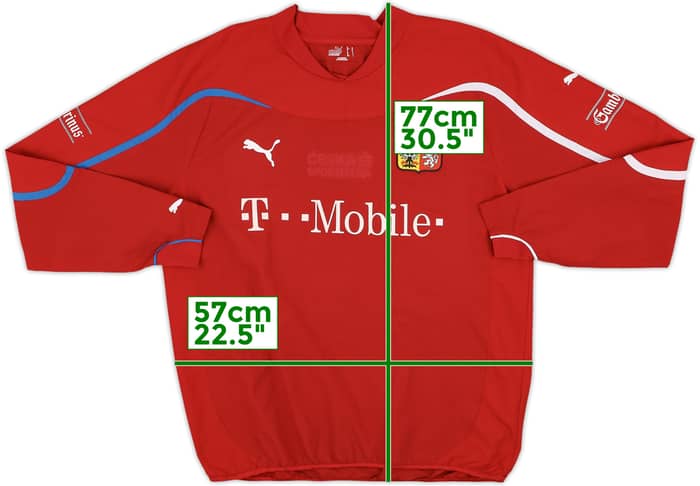 2010-11 Czech Republic Player Issue Puma Sweat Top - 8/10 - (L)