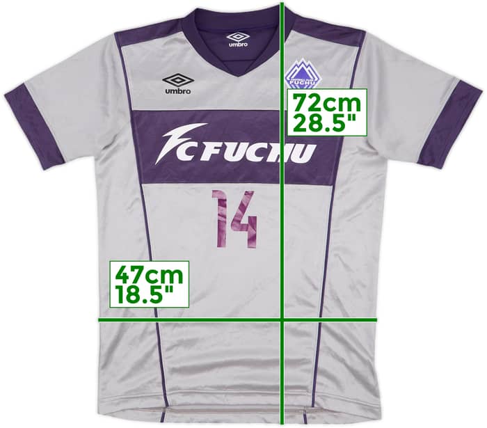 2018-19 FC Fuchu Futsal Home Shirt #14 - 9/10 - (M)