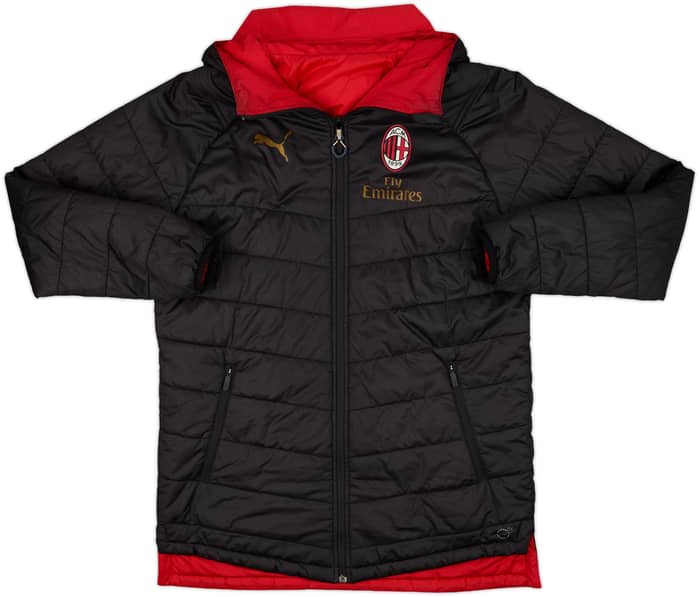 2019-20 AC Milan Puma Reversible Bench Jacket - 8/10 - (S)
