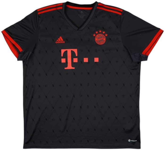 2022-23 Bayern Munich Third Shirt Muller #25 - 4/10 - (XXL)
