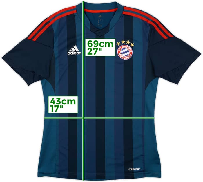 2013-14 Bayern Munich Player Issue Third Shirt - 4/10 - (S)