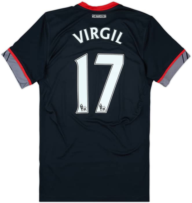 2016-17 Southampton Away Shirt Virgil #17 - 10/10 - (S)