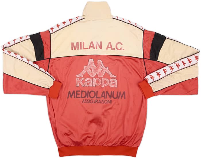 1988-90 AC Milan Kappa Track Jacket - 4/10 - (M)