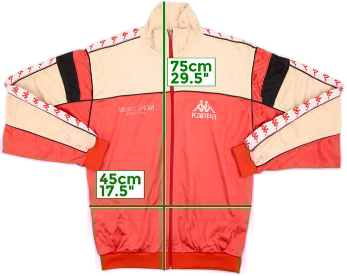 1988-90 AC Milan Kappa Track Jacket - 4/10 - (M)