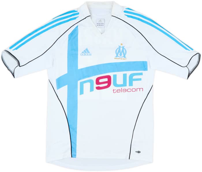 2005-06 Olympique Marseille Home Shirt Nasri #22 - 7/10 - (S)