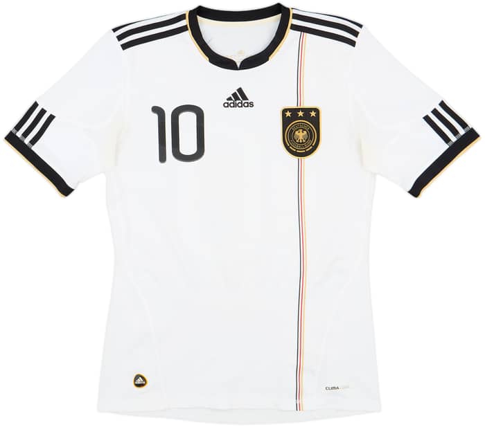 2010-11 Germany Home Shirt Podolski #10 - 7/10 - (S)