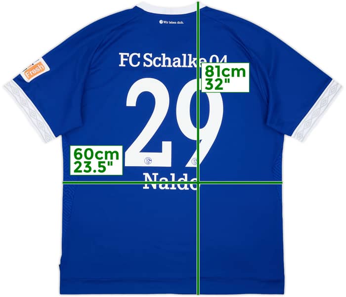 2018-19 Schalke Home Shirt Naldo #29 - 5/10 - (XXL)