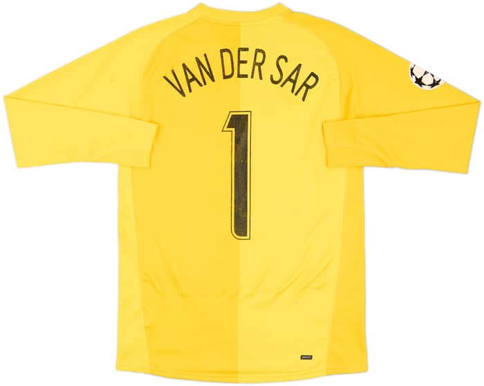 2006-07 Manchester United GK Shirt Van Der Sar #1 - 5/10 - (XL.Boys)