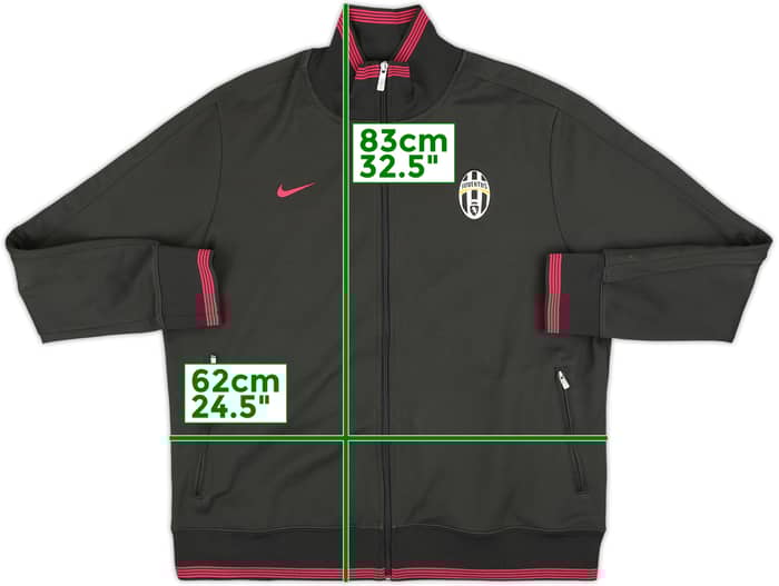 2012-13 Juventus Nike Track Jacket - 8/10 - (XXL)