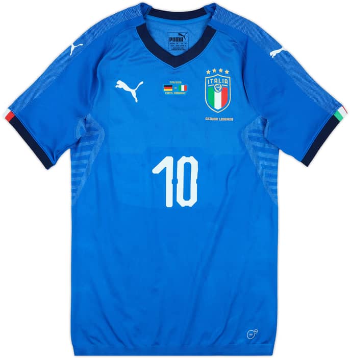 2019 Italy 'Azzurri Legends' Player Issue Home Shirt Totti #10