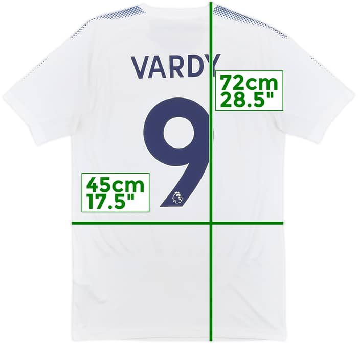 2017-18 Leicester Third Shirt Vardy #9 - 7/10 - (S)