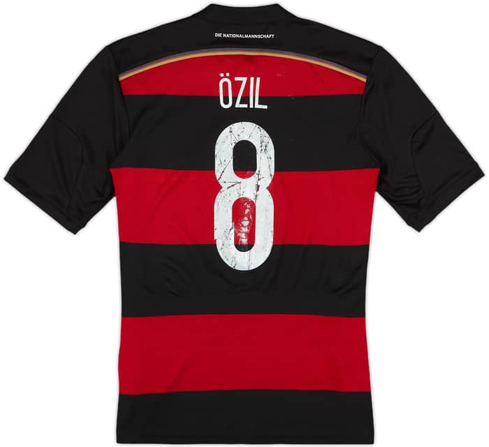 2014-15 Germany Away Shirt Ozil #8 - 5/10 - (S)