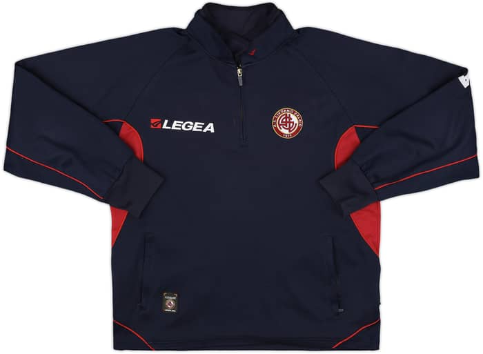 2006-07 Livorno Legea 1/4 Zip Training Top - 8/10 - (L)