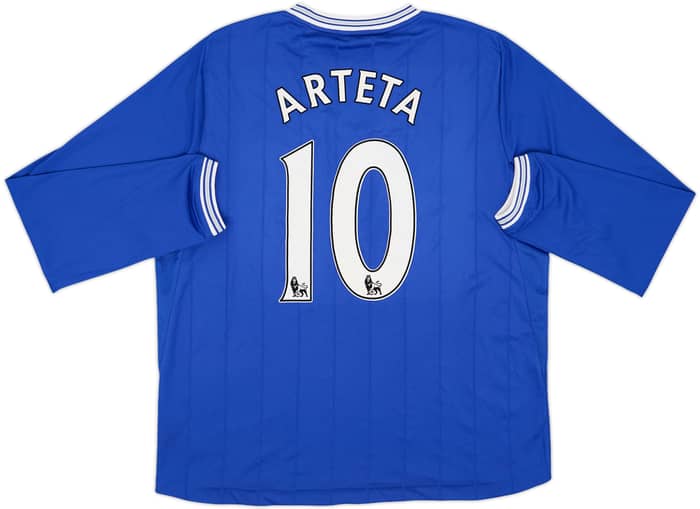 2009-10 Everton Home L/S Shirt Arteta #10 - 8/10 - (XL)