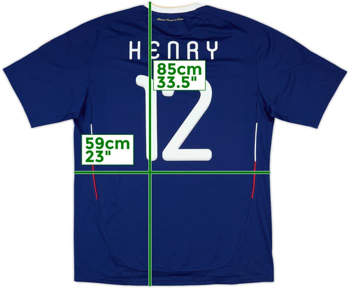 2009-10 France Home Shirt Henry #12 (XL)