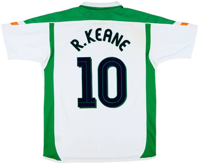 2003-05 Ireland Away Shirt R.Keane #10 - 8/10 - (L)