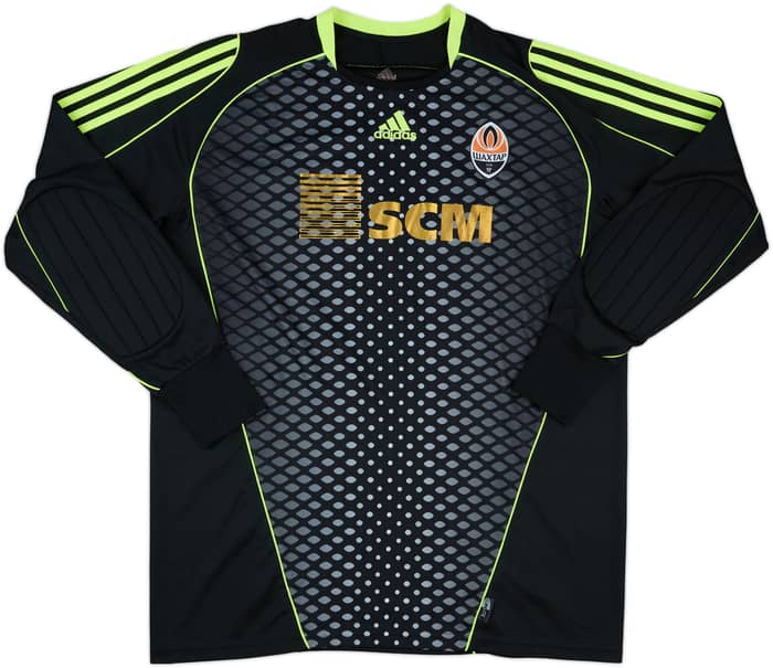 2007-08 Shakhtar Donetsk Match Issue Signed GK Shirt #16