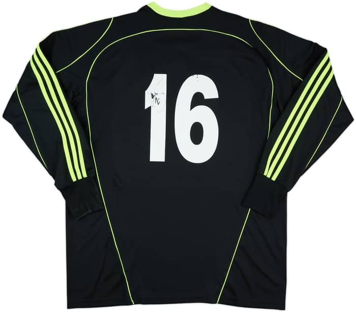 2007-08 Shakhtar Donetsk Match Issue Signed GK Shirt #16