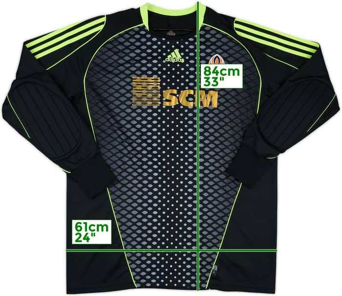 2007-08 Shakhtar Donetsk Match Issue Signed GK Shirt #16