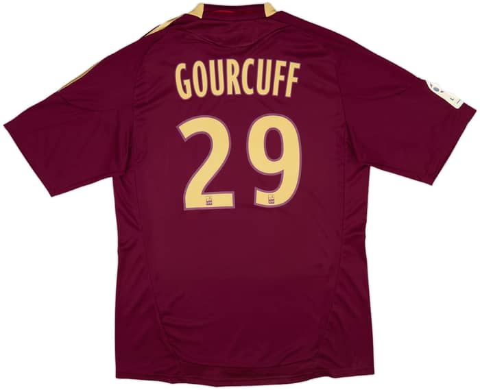 2010-11 Lyon Away Shirt Gourcuff #29 (L)