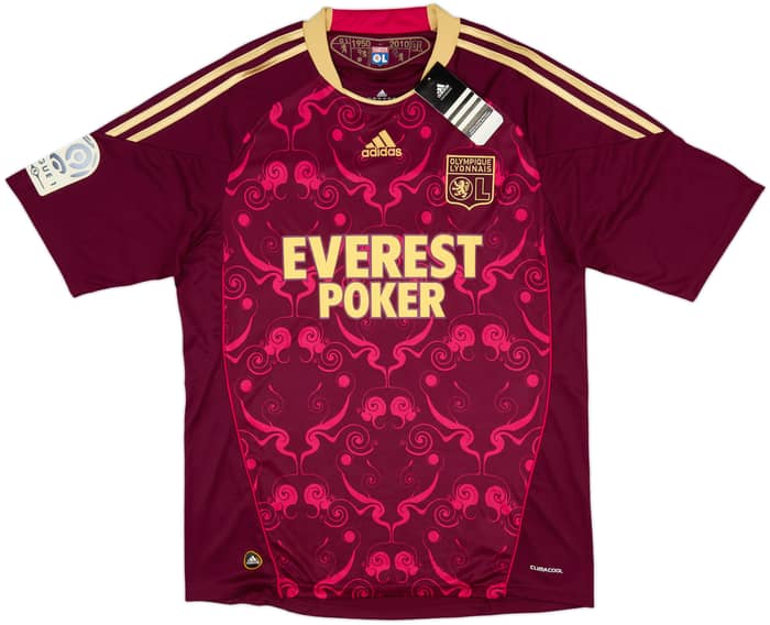 2010-11 Lyon Away Shirt Gourcuff #29 (L)