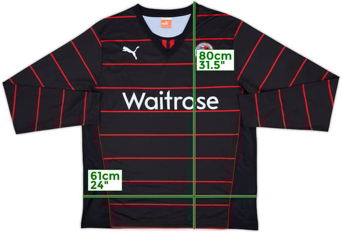 2013-14 Reading Away L/S Shirt (XXL)