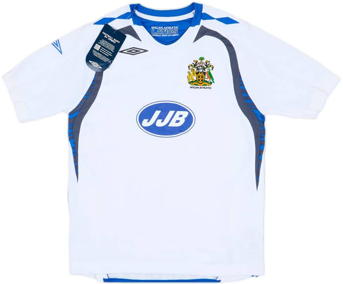2007-08 Wigan Away Shirt (M.Boys)