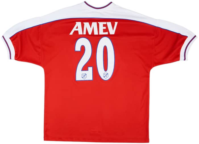 1999-00 Utrecht Match Issue Home Shirt #20