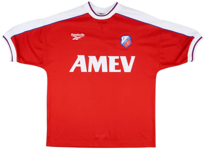1999-00 Utrecht Match Issue Home Shirt #20