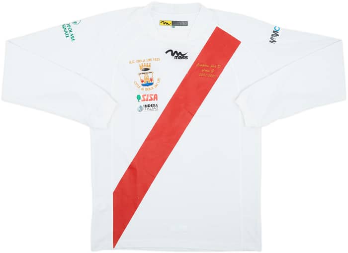 2008-09 Isola Liri Home L/S Shirt - 7/10 - (L)