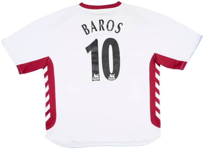 2006-07 Aston Villa Away Shirt Baros #10 - 5/10 - (XXL)
