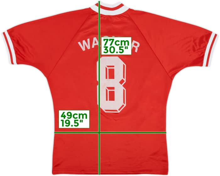 1994-95 Kaiserslautern Signed Home Shirt Wagner #8 - 7/10 - (M)