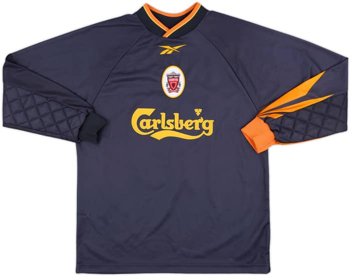 1998-99 Liverpool GK Shirt Friedel #19 - 9/10 - (S)