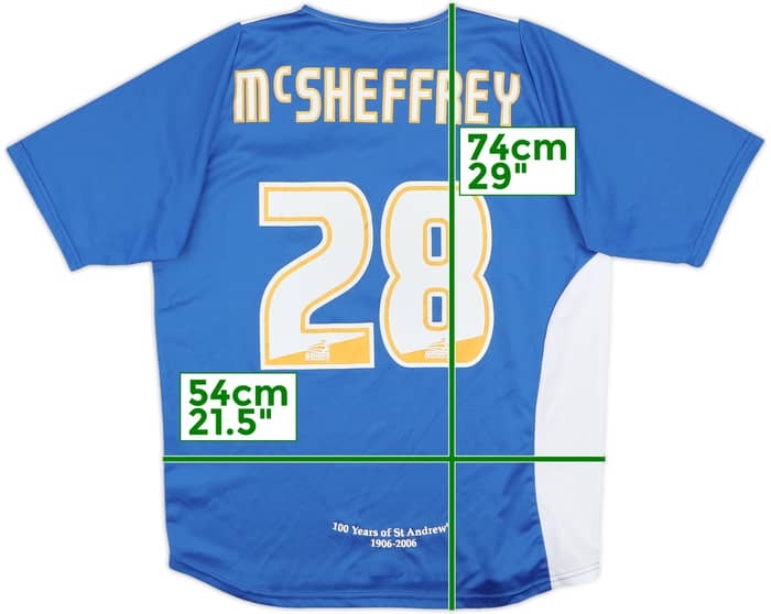 2006-07 Birmingham Home Shirt McSheffrey #28 - 4/10 - (M)