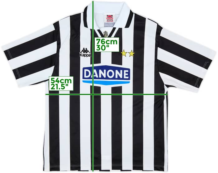 1994-95 Juventus Basic Home Shirt #10 - 8/10 - (M)