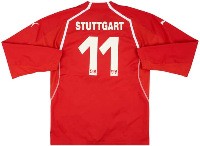 2004-05 Stuttgart Match Issue Away L/S Shirt #11
