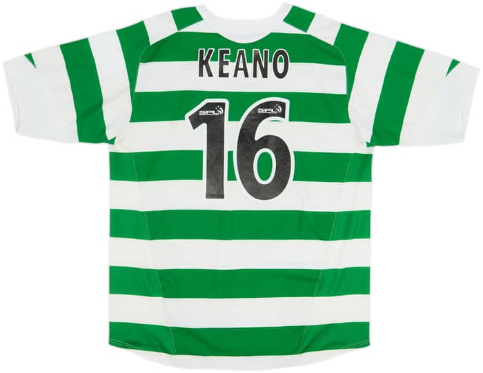 2005-07 Celtic Home Shirt Keano #16 - 4/10 - (L)