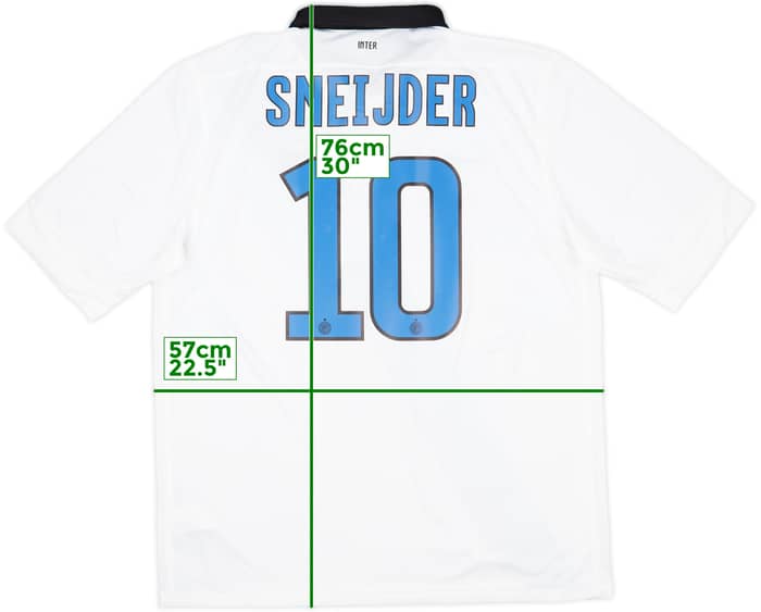 2011-12 Inter Milan Away Shirt Sneijder #10 (XL)