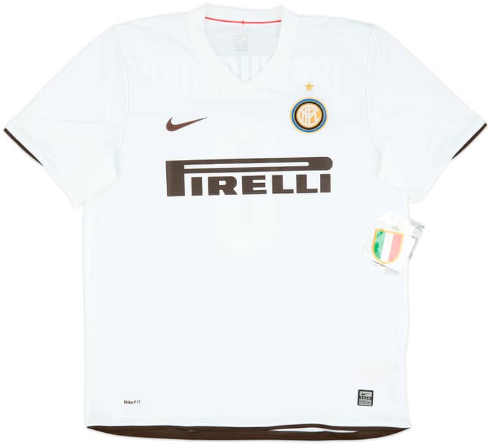 2008-09 Inter Milan Away Shirt Ibrahimovic #8 (XL)