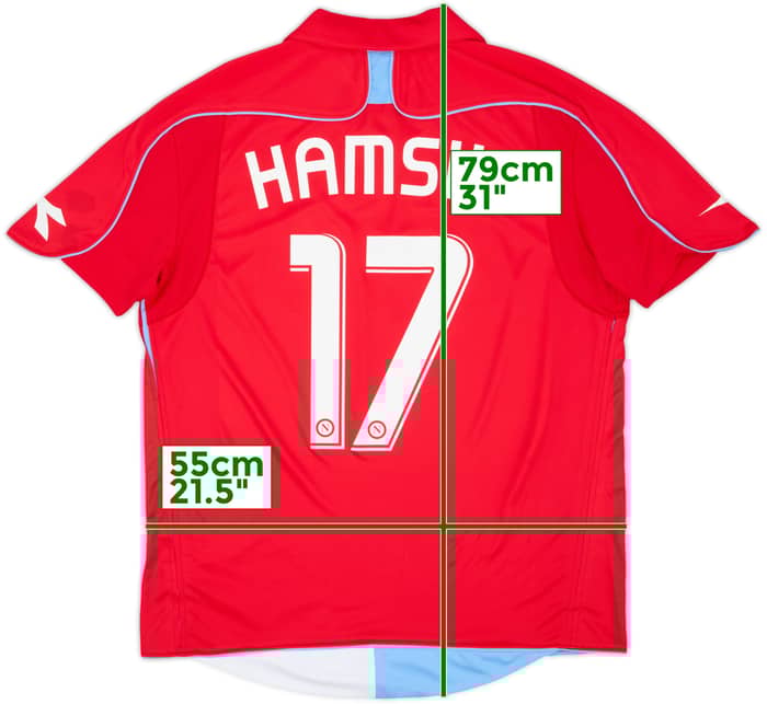 2008-09 Napoli Basic Away Shirt Hamsik #17 (L)