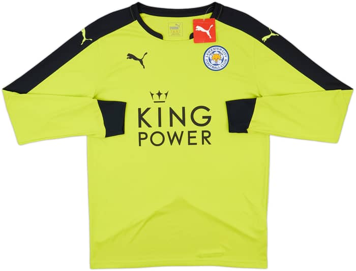 2016-17 Leicester GK Shirt Schmeichel #1 (M)